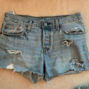 Levi’s denim shorts